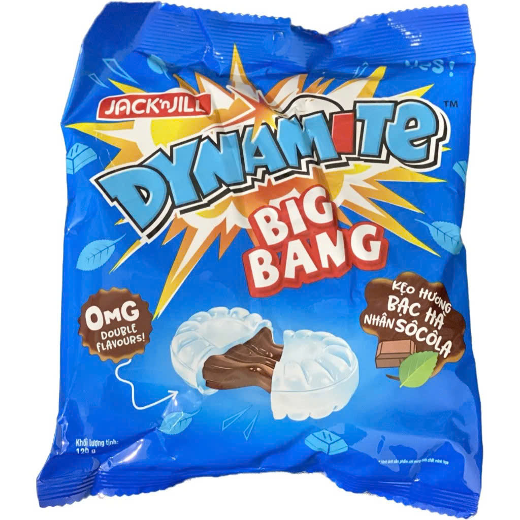 QUÀ TẶNG Kẹo Dynamite BigBang Vị Socola Bạc Hà - 1 túi 120g - Foodmap
