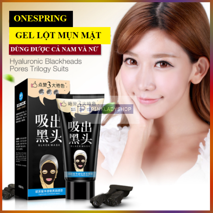 Gel Lột Mụn Tẩy Tế Bào Chết Chiết Xuất Từ Than Hoạt Tính OneSpring 60g/Tuýp