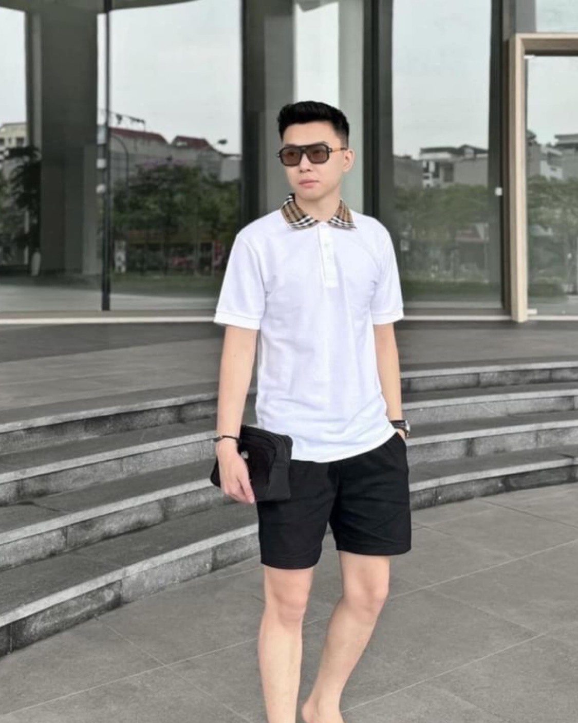 Áo thun nam cổ tròn vải nhung rách co giãn thoáng mát phối loang màu hoạ tiết trẻ trung năng động mẫu-ATC77SHOP