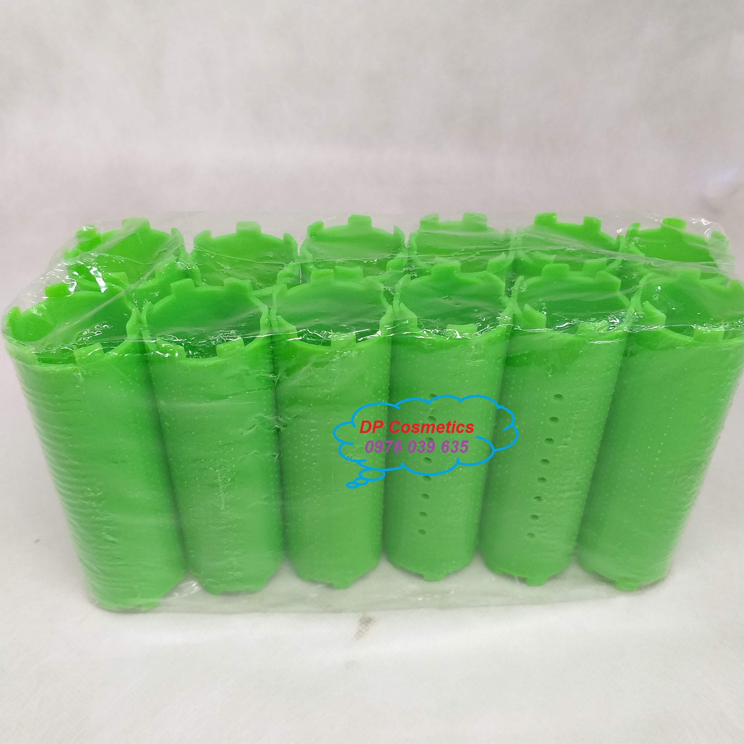 [HCM]Bộ 12 xương uốn lạnh xanh lá  Size 25