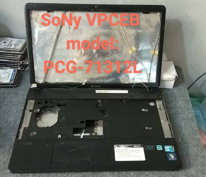 Bộ vỏ cũ laptop sony vpceb ,mode: pcg - 71312l