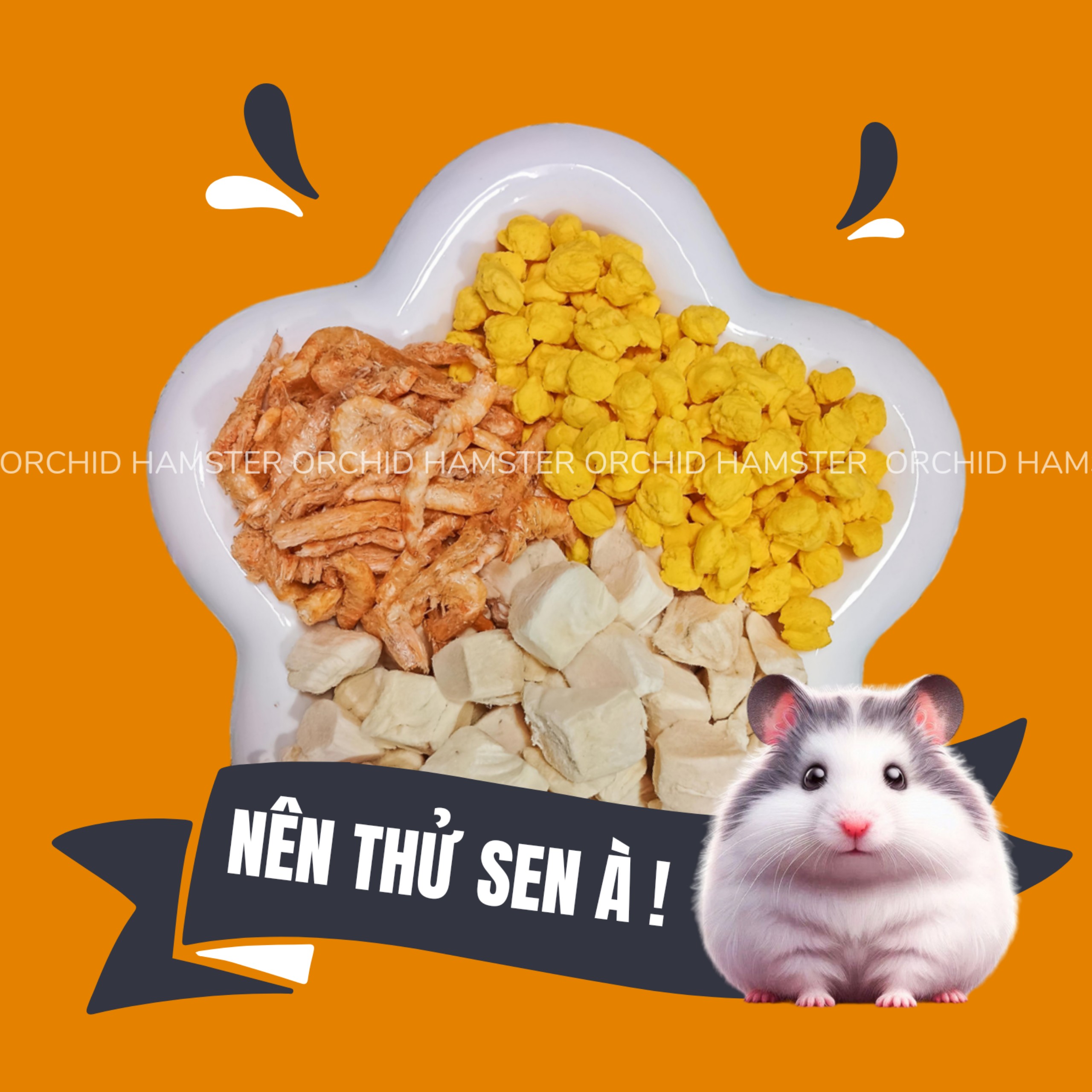 Đại bửu dinh dưỡng cho hamster , sóc , nhím , v.v