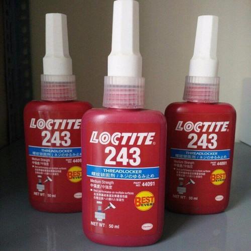 Loctite 243- Keo khóa ren bulông ốc vít - chai 50ml