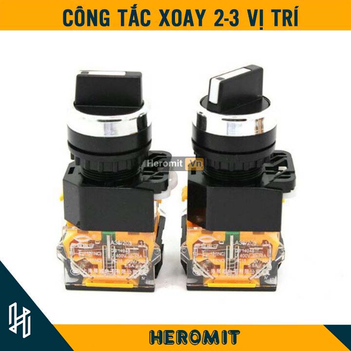 Công Tắc Xoay 2 vị trí , 3 vị trí 220V
