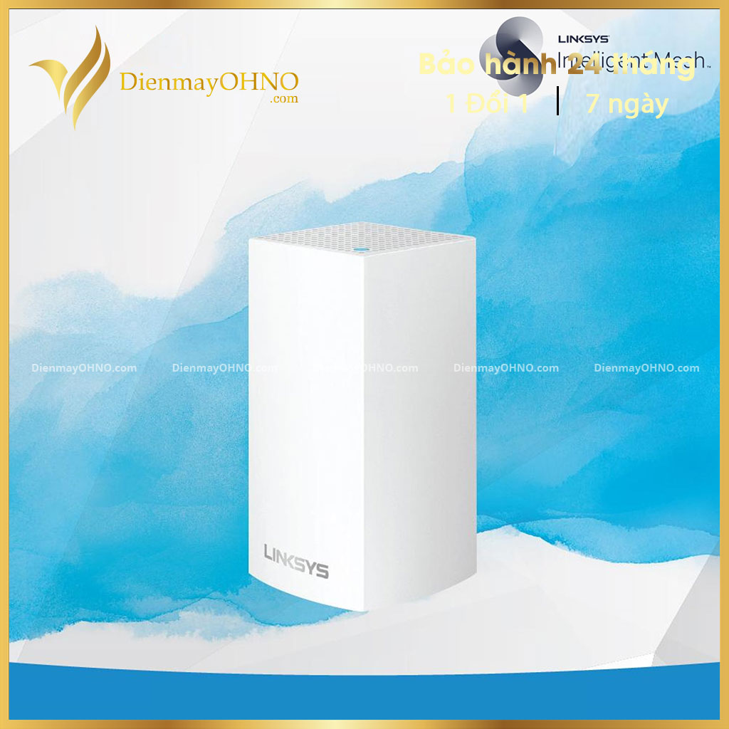 Hệ thống wifi mesh linksys whw0101 - 1 pack chính hãng thiết bị hệ thống bộ cục modem router phát wifi mesh không dây - điện máy ohno