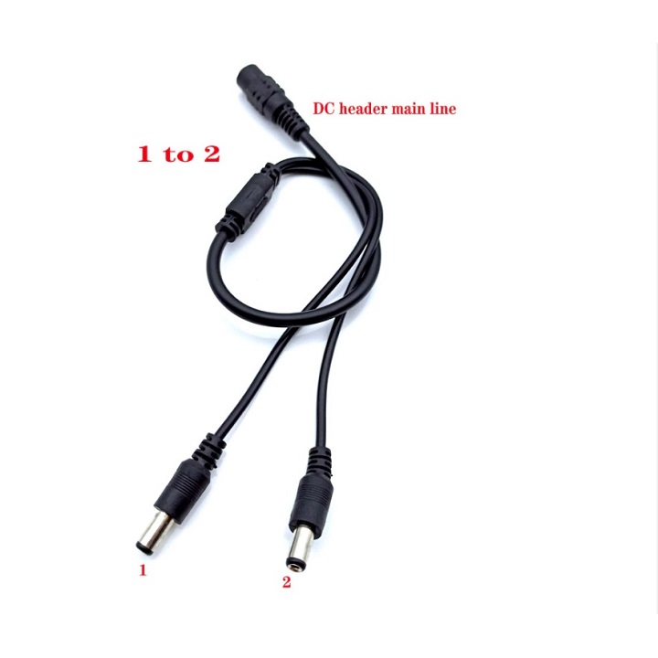 Dây chia nguồn dc giắc 5.5x2.1mm