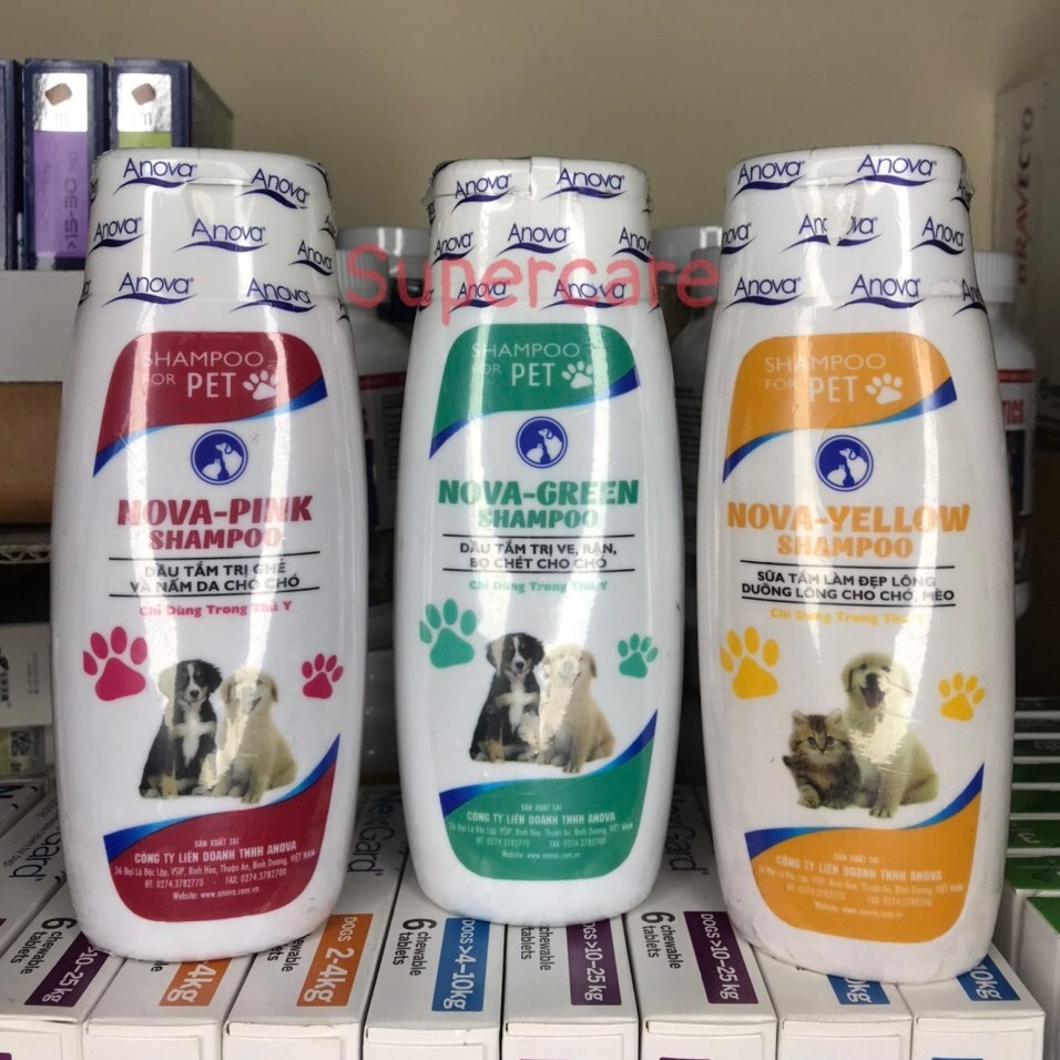 Sữa tắm nova 150ml chó mèo
