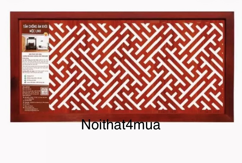 TẤM CHỐNG ÁM KHÓI CHỮ VẠN 41x81cm