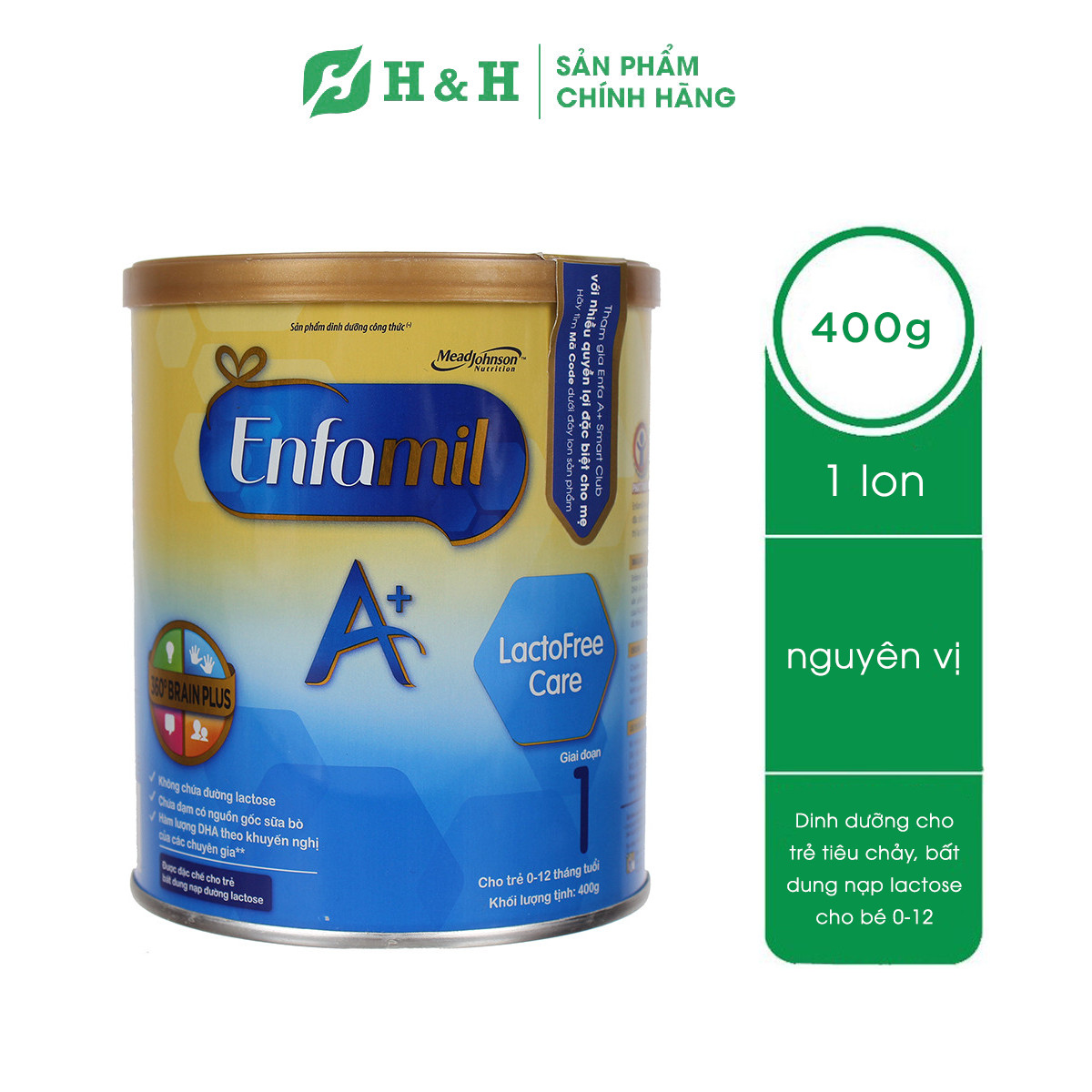 Sữa Enfamil A+ Lactofree Care cho bé tiêu chảy, bất dung nạp lactose 0-12 tháng tuổi