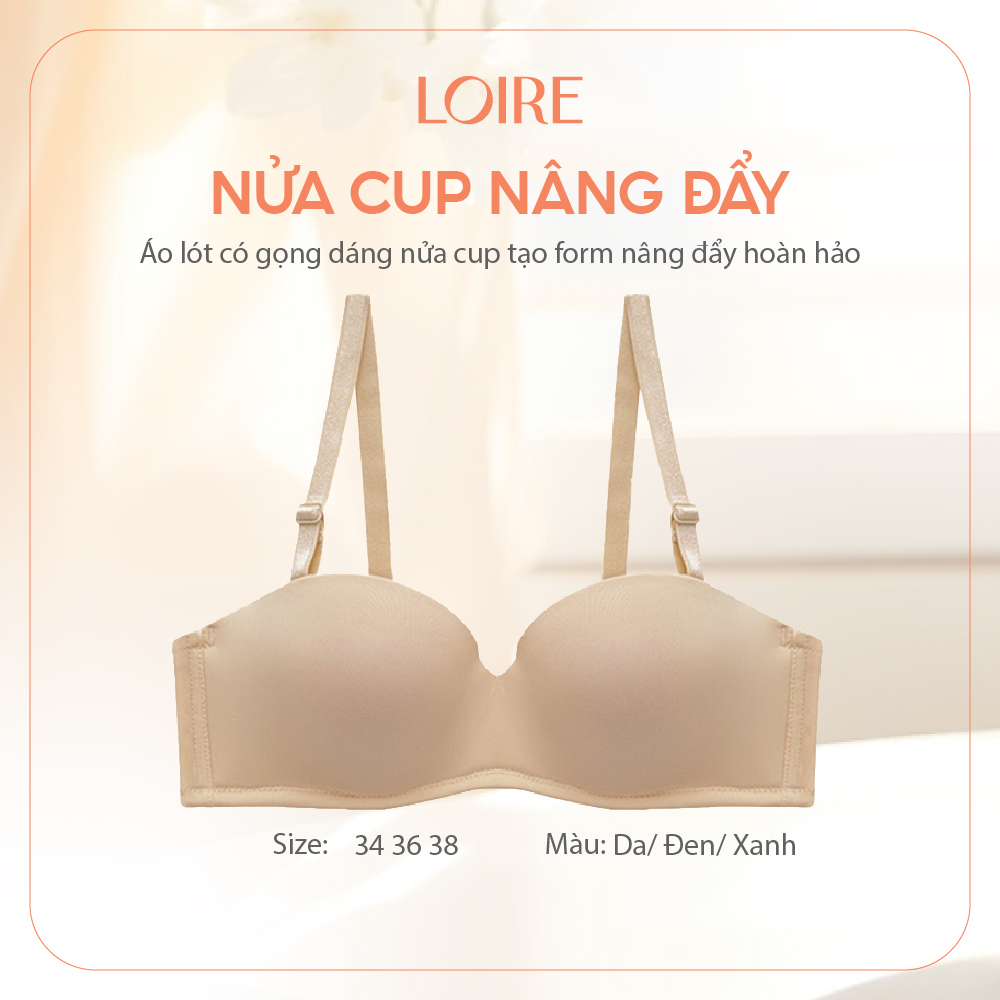 Áo Lót Có Gọng Đệm Dày Nâng Ngực Loirechic BRNC60