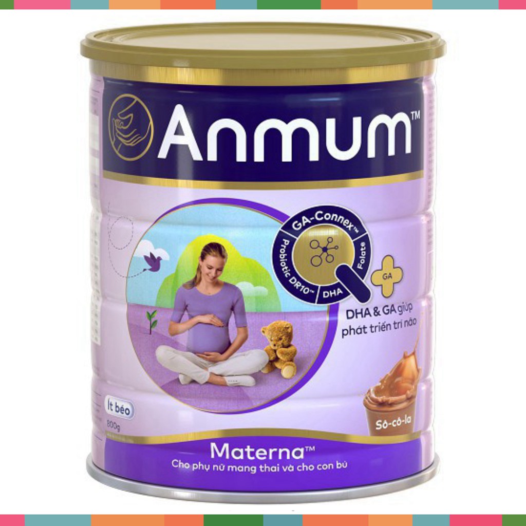 Sữa Bột Anmum Materna Hương Chocolate 800g