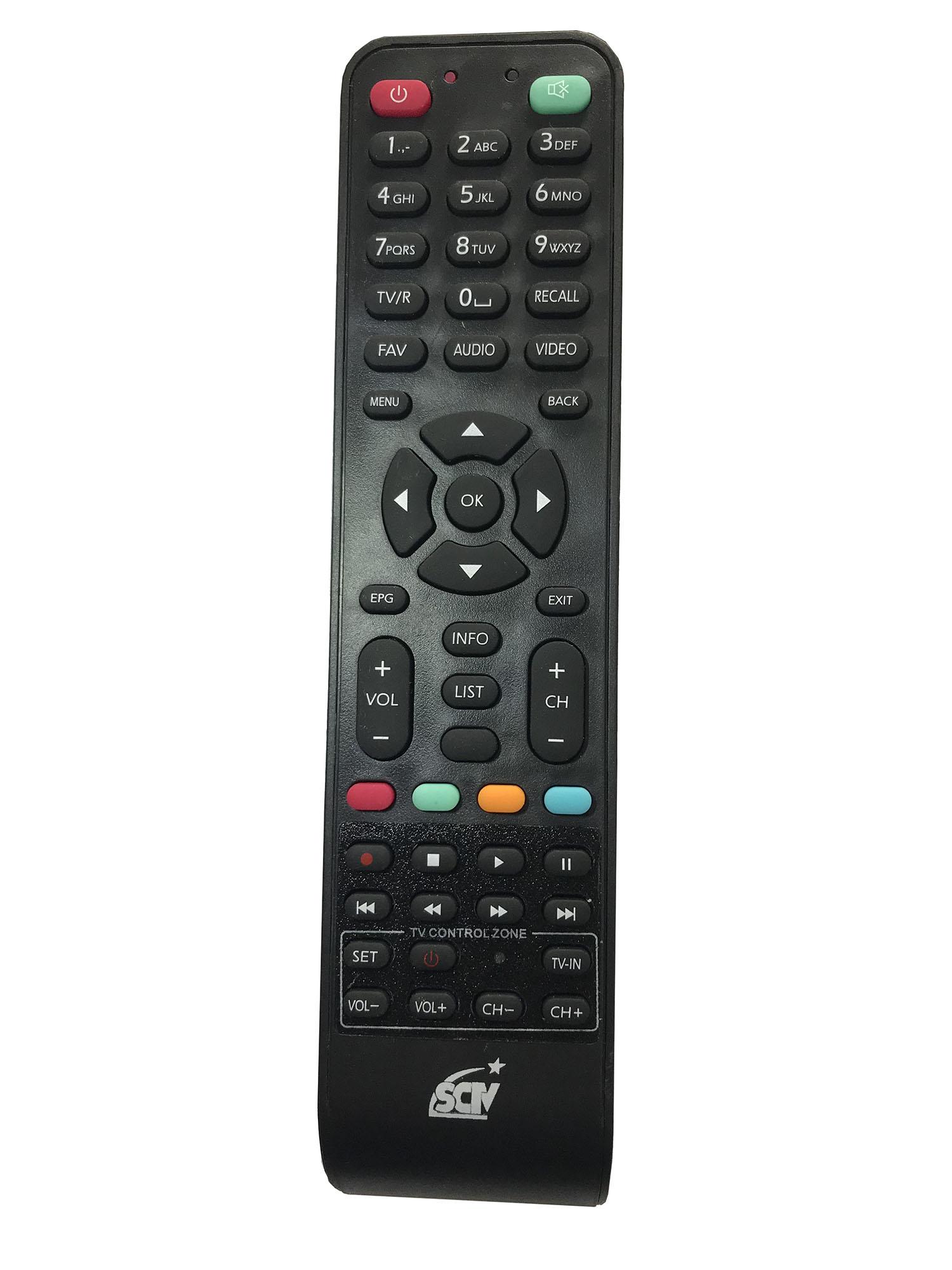 Điều Khiển - Remote đầu SCTV DCT 7610 (đen)