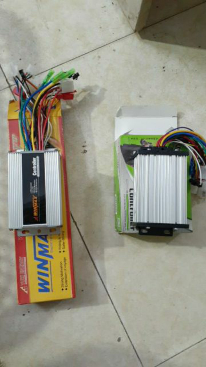 Điều tốc BLDC- điều tốc xe điện 36-48v350 cao cấp sóng sin êm