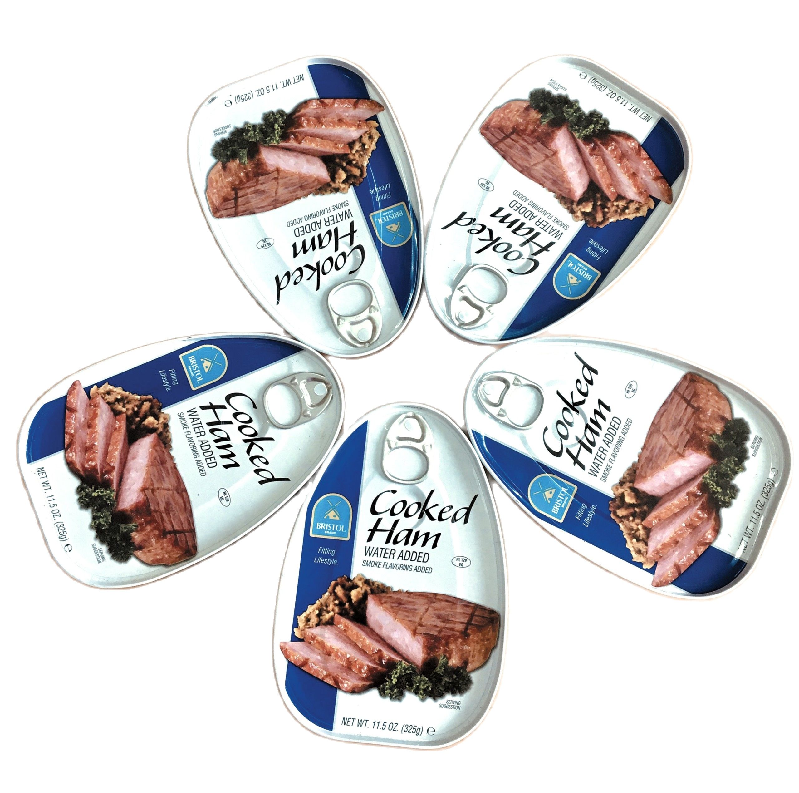 Thịp hộp Bristol Cooked Ham 325g nhập khẩu Châu Âu