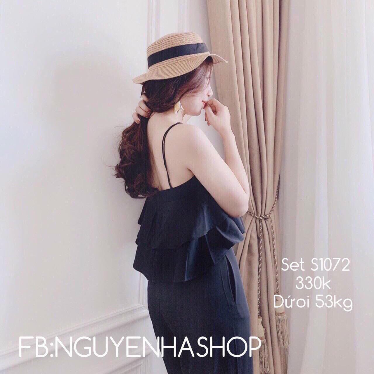 SET BỘ ÁO 2S BÈO TẦNG QUẦN ỐNG RỘNG TRƠN SIÊU ĐẸP