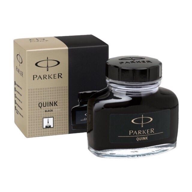 ✜ mực bút máy cao cấp parker -màu đen 57ml .