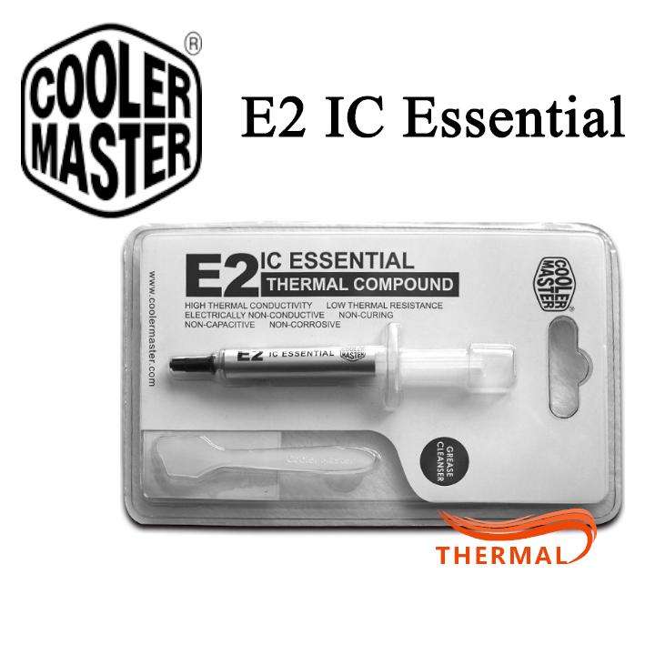 Keo tản nhiệt laptop Cooler Master E2 IC Essential Thermal Paste [ThermalVN] - Không dẫn điện, Dùng tốt cho laptops, gpu vga