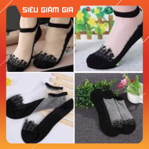 Set 10 đôi tất hài ren công chúa hàng loại 1 - 004tat49
