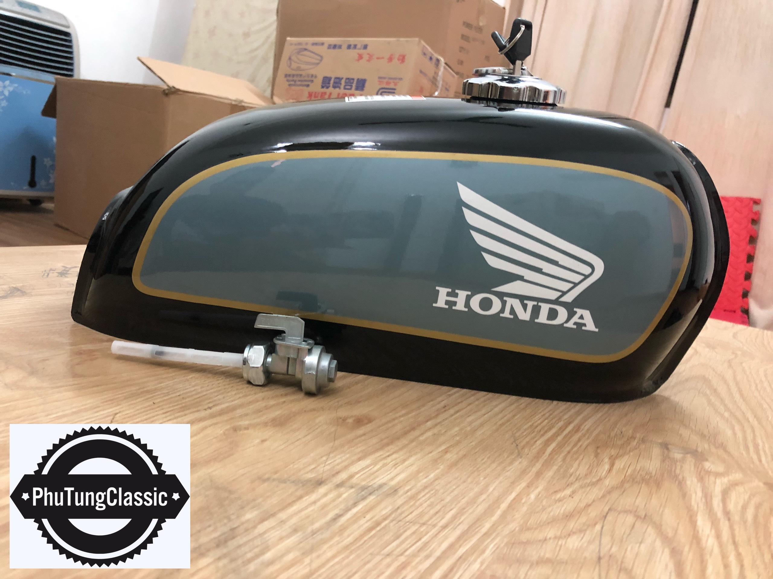 Bình Xăng CD 50 giả Zin. đầy đủ khóa nắp bình đi kèm