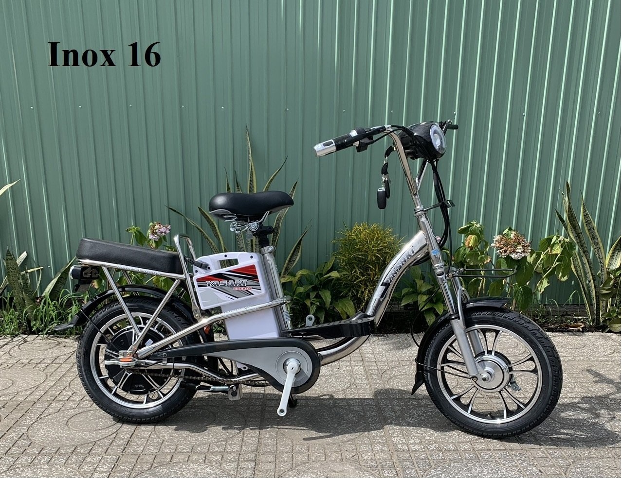 Xe đạp điện Inox 16
