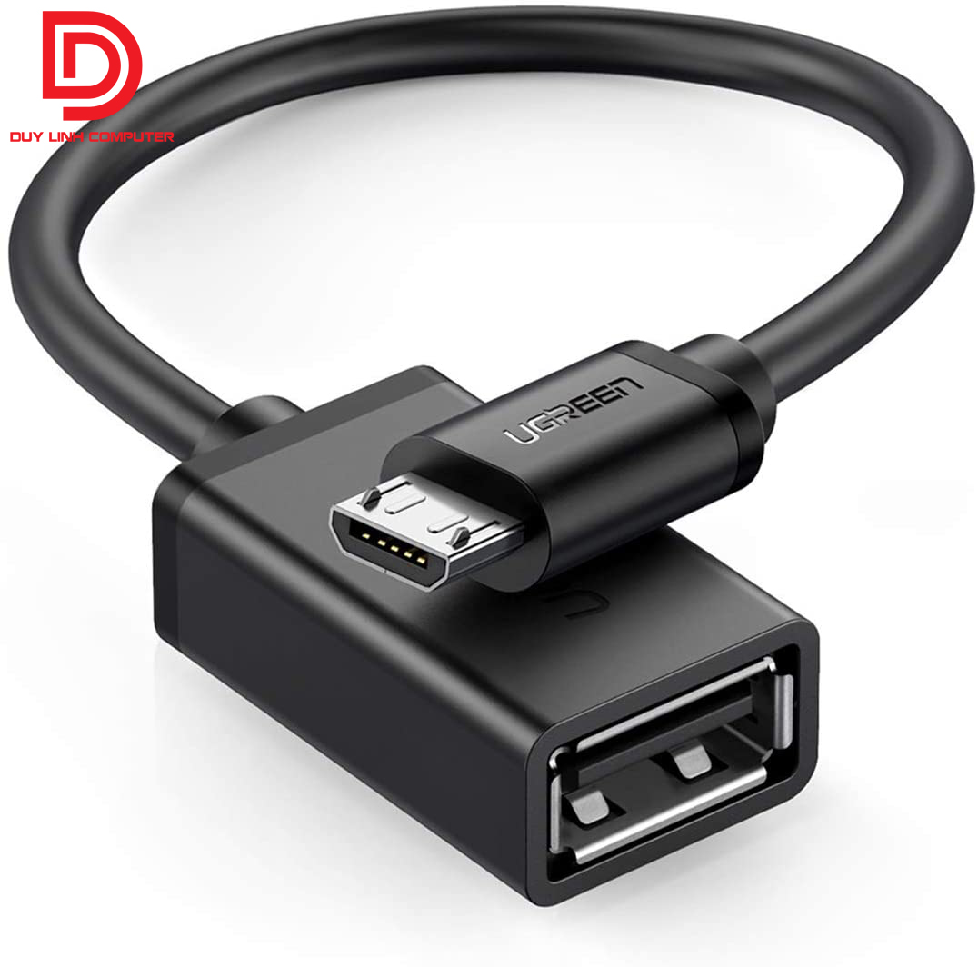 Cáp chuyển micro usb to usb 2.0 otg chính hãng ugreen 10396