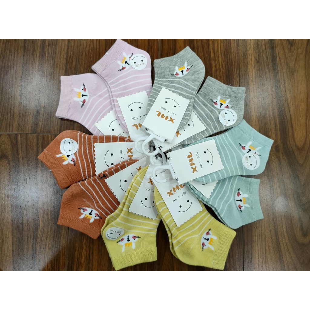 Hàng bán chạy 🔥 tất cho bé - tất trẻ em chất cotton hàng xuât khâu