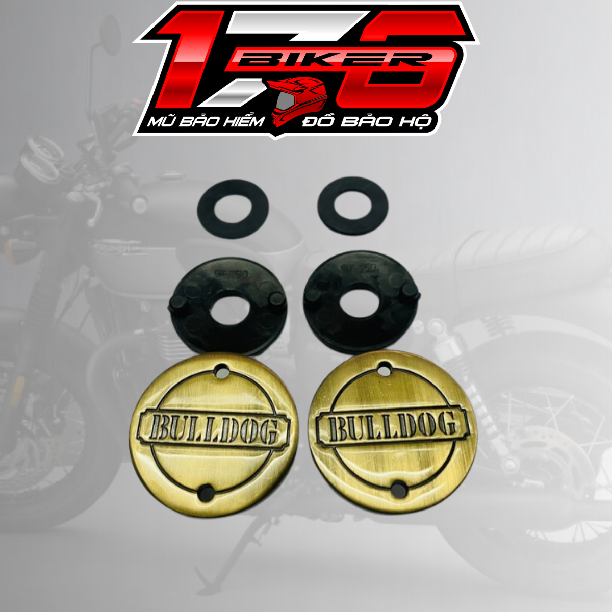 Chốt kính Mũ Fullface Bulldog Torii/ Bulldog Classico - BIKER 176 - Mũ bảo hiểm & Dầu nhớt Vũng tàu