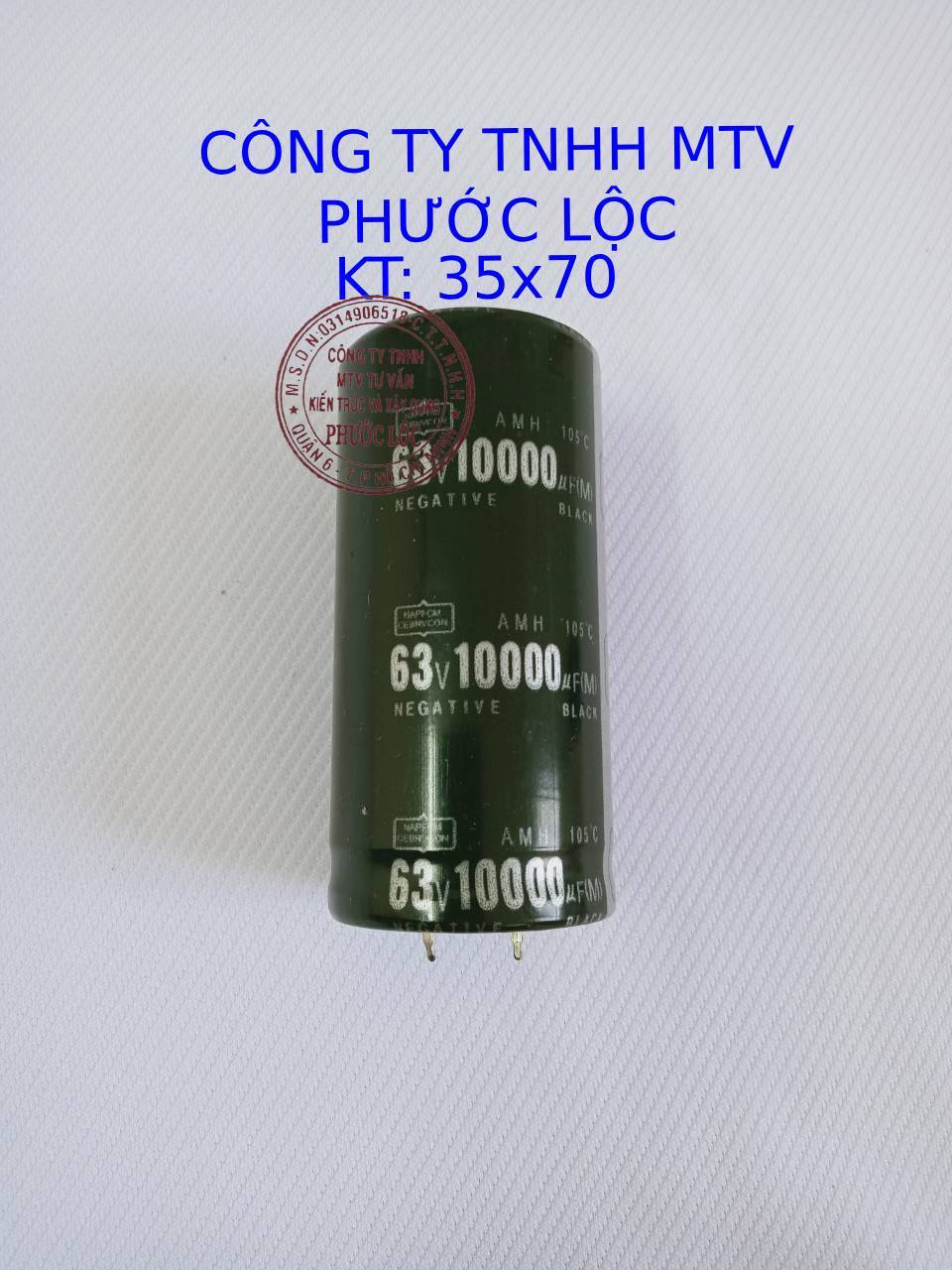 TỤ LỌC NGUỒN AMPLY 63V- 10000 uF
