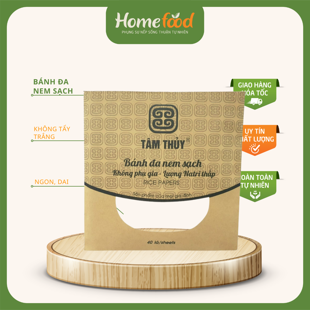 Bánh đa nem sạch/ Bánh đa nem Tâm Thủy