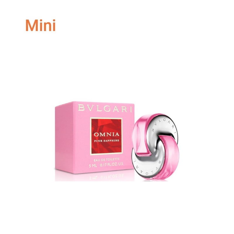 Nước hoa mini nữ Bvlgari Omnia Pink Sapphire 5ml