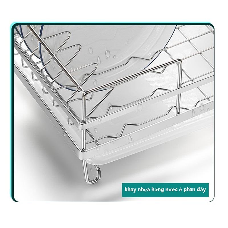 Giá kệ để chén bát, dụng cụ nhà bếp inox 304
