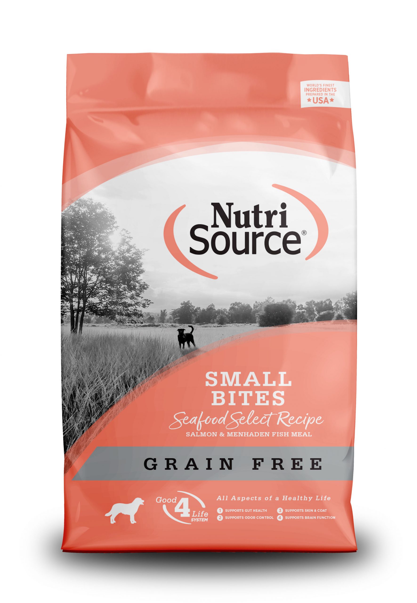 Thức ăn hạt cho chó nutrisource small bites seafood select grain free -