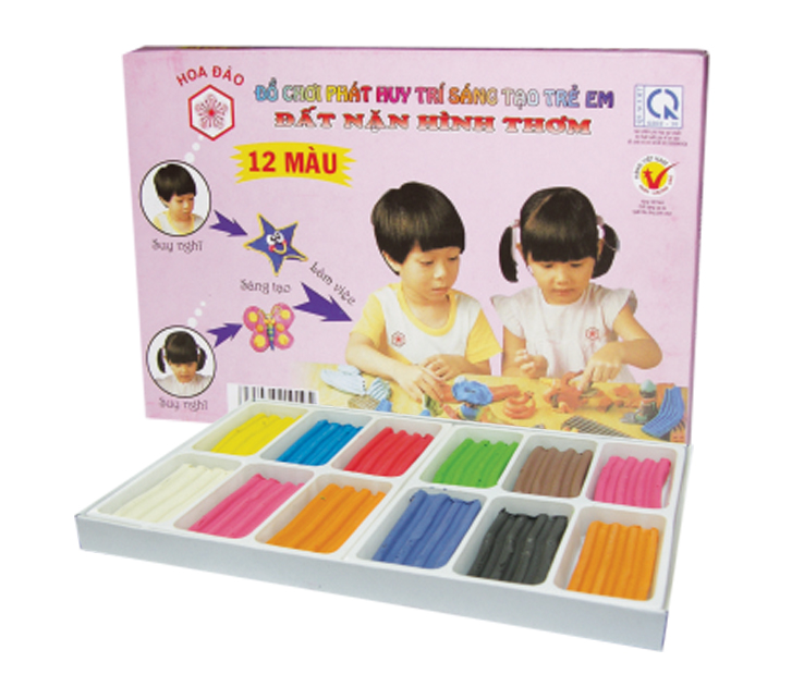 đất sét thơm nặn hình - 12 màu