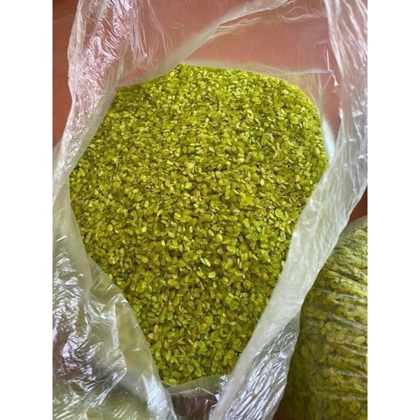 1Kg Cốm xanh khô làng Vòng ướp lá dứa xanh-thơm dẻo