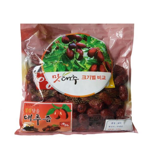 Táo đỏ hàn quốc 500g, táo đỏ khô dùng hãm trà, hầm gà, bổ sung sắt