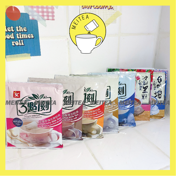 [HSD 2023] Combo 7 gói trà sữa túi lọc 3:15PM Đài Loan - set trà sữa 7 vị