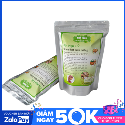 1 kg Bột ngũ cốc dinh dưỡng 9 loại hạt - OHSAWA Tuệ Minh -  Miễn phí ship toàn quốc