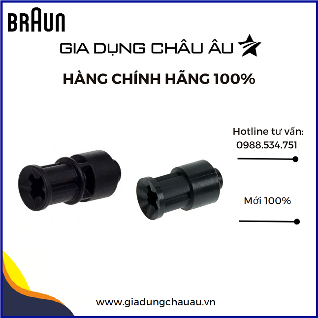 [CHÍNH HÃNG][HCM]Linh kiện nhong hoa khế đen máy xay cầm tay Braun - Hàng chính hãng
