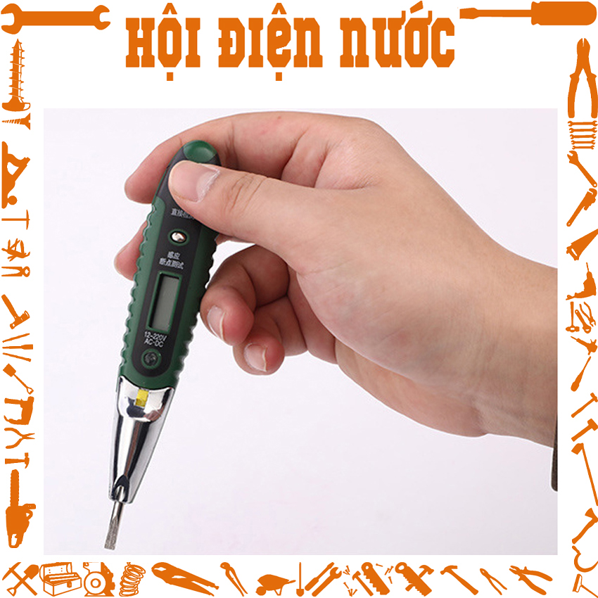 Bút Thử Điện Đa Năng AC/DC ĐO 12V-220V TUOSEN
