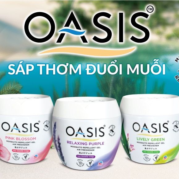Sáp thơm đuổi muỗi oasis