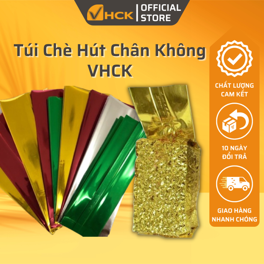 Túi chè hút chân không VHCK nhiều màu - 1 Kg túi chè hút chân không chống ẩm mốc, côn trùng