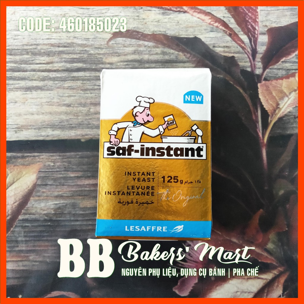 Men khô đầu bếp ngọt saf-instant vàng - cục 125gr