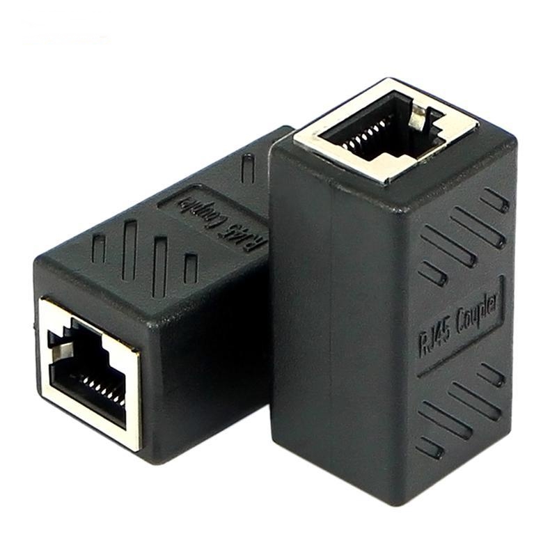 Đầu nối cáp mạng Cat6 gigabit dùng để nối hai sợi cáp mạng lại để tăng chiều dài dây cáp