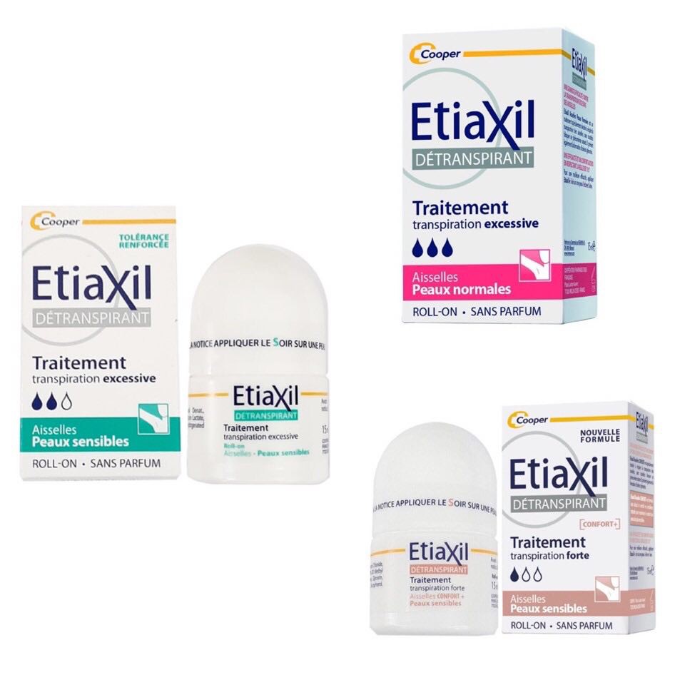 Lăn Khử Mùi EtiaXil Pháp Chính Hãng , Sản phẩm dùng cho da nhạy cảm , lan nach Etiaxil, lan khu mui EtiaXil