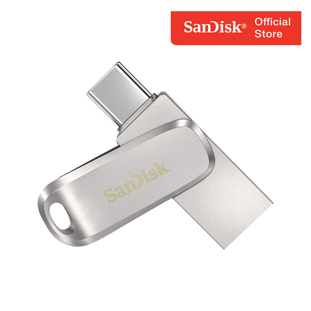 USB 3.2 Sandisk Ultra Dual Drive Luxe 128GB 400MB/s OTG Type-C DDC4 SDDDC4-128G-G46