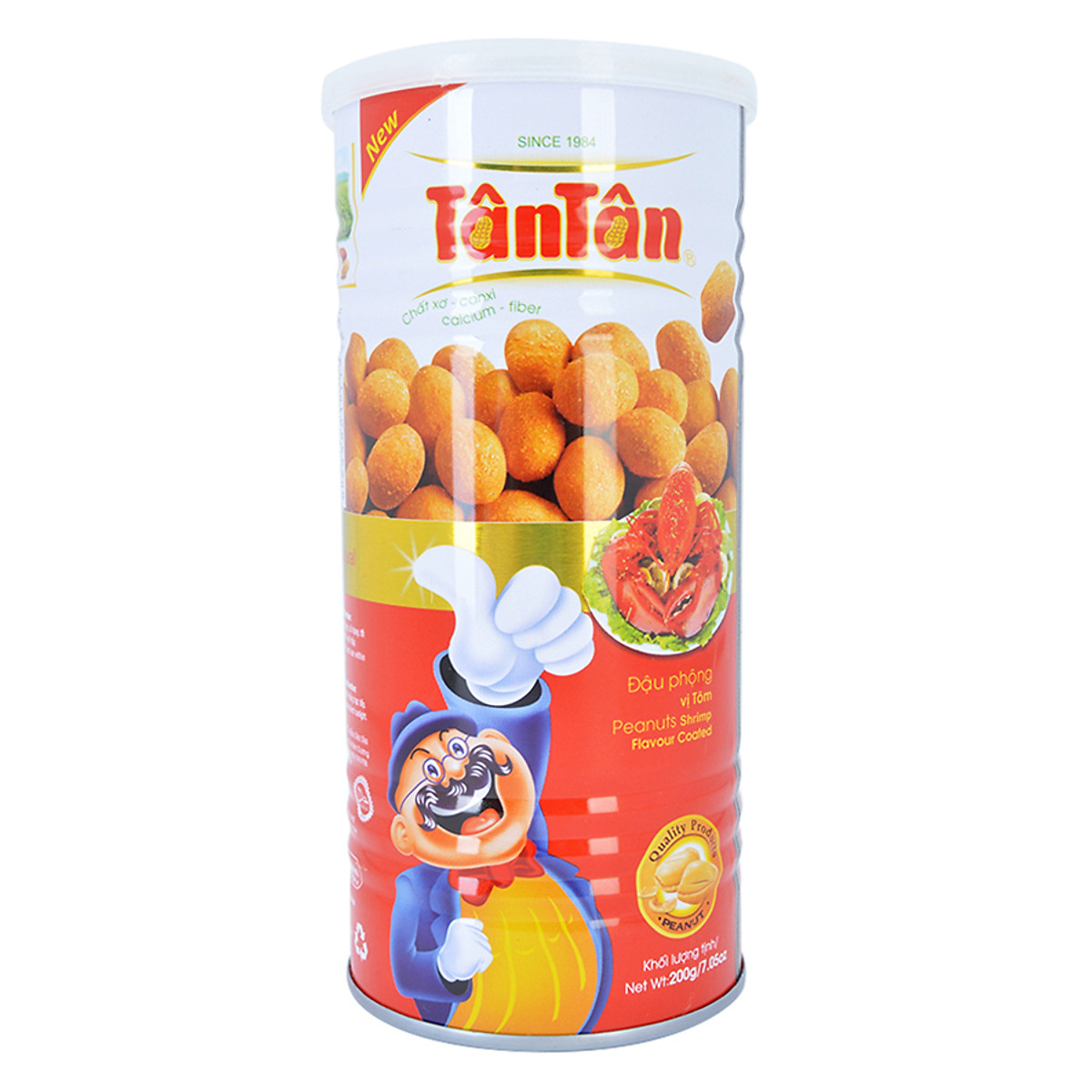 Tan Tan Shrimp Flavored Peanuts 200g