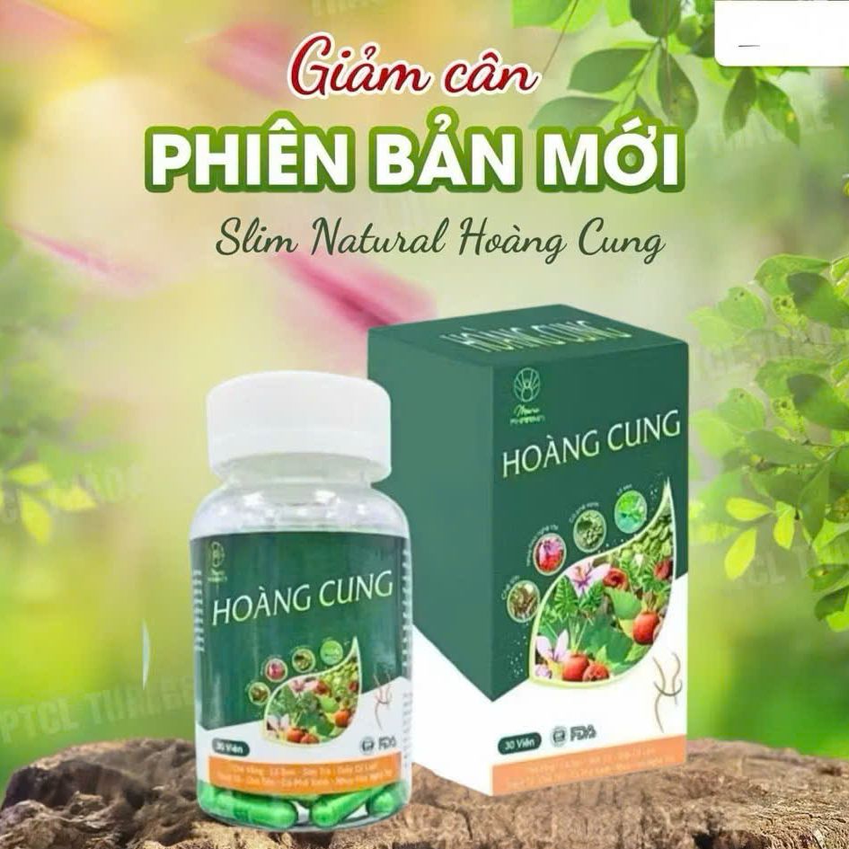 (Giá ưu đãi) Giảm cân Hoàng Cung Slim Natural hàng chính hãng