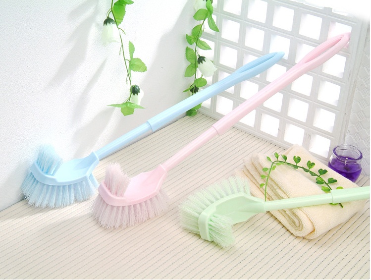 Bàn chải cọ bồn cầu - bàn chải cọ tolet 2 đầu