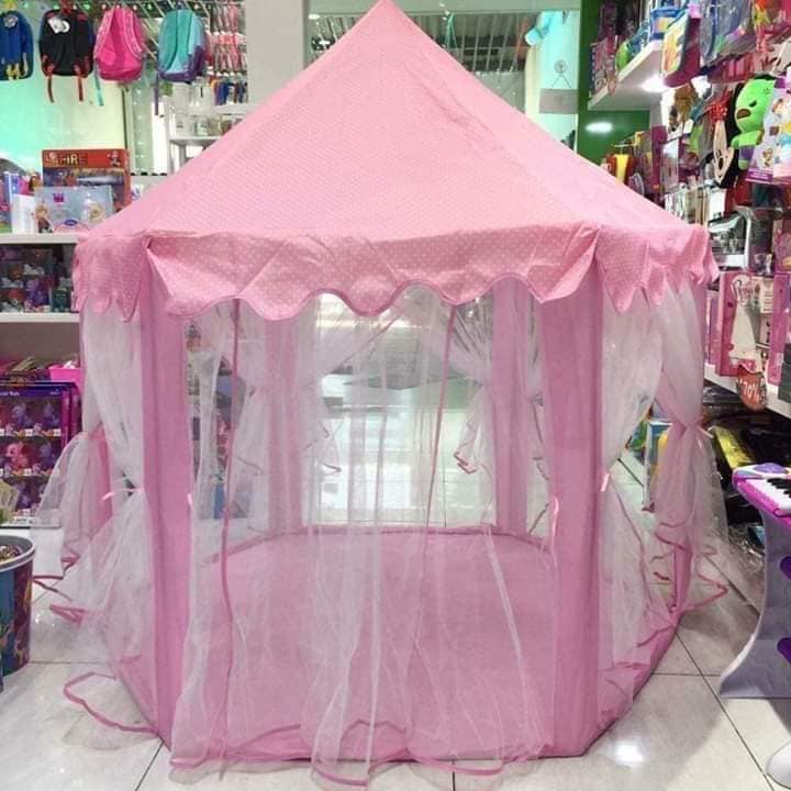 lều bóng công chúa khung gỗ to đẹp cho bé