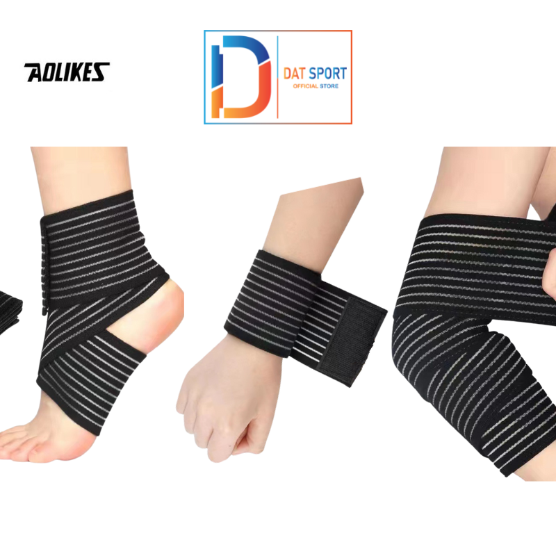 Dây Quấn Đa Năng Quấn Cổ Tay, Khuỷu Tay Mắt Cá Bản 70cm AOLIKES 1526 , Gym